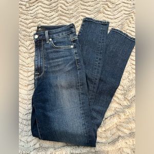 7 For All Mankind High Rise Skinny Jeans